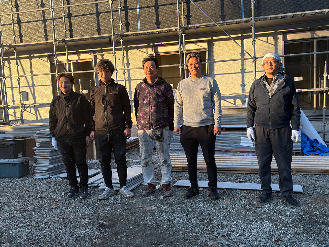 ナカガワ創建の職人さんたち💪