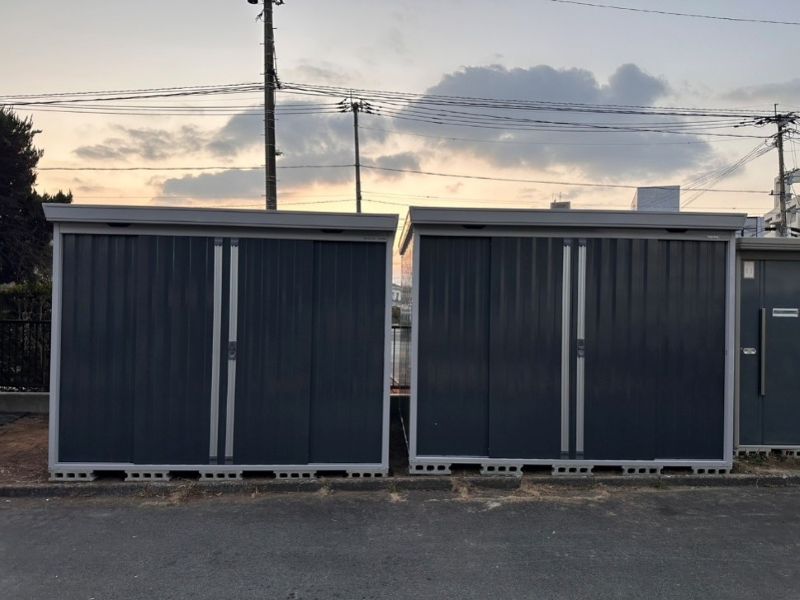 イナバ物置設置（熊本市東区）